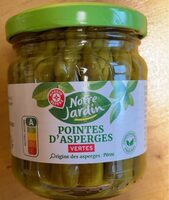 Pointes d'asperges vertes