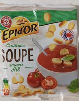 Croûtons pour soupe saveur ail