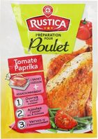Sachet cuisson poulet paprika et tomate