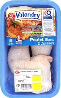 Cuisses poulet blanc certifié