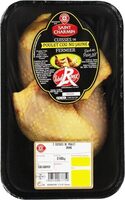 Cuisses poulet fermier jaunes x2