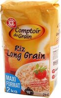 Riz long étuvé cuisson rapide