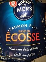 Saumon fumé élevé en Écosse