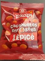Cacahuètes enrobées goût épicé