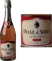 Vin mousseux brut rosé 11%