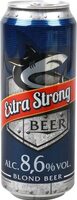 Bière forte 8,6 % vol