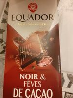 Chocolat noir feves de cacao