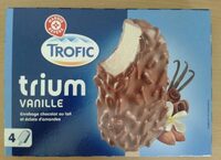 Glace Trofic Trium Vanille chocolat amandes