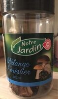 Mélange forestier séché