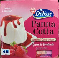 Panna cotta aux fruits rouges x 4
