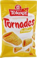 Snacks soufflés tornades goût fromage
