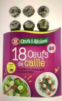 Oeufs de caille x 18