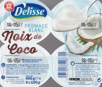 Fromage frais noix de coco
