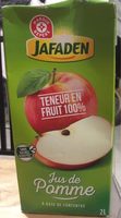 Jus de pomme à base de concentré