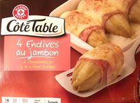 Endives au jambon surgelées x 4