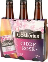 Cidre rosé 2,5%
