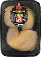 Cuisses de poulet fermier jaune Label Rouge x 2