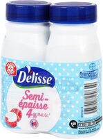 Spécialité laitière semi-épaisse 4% Mat. Gr.