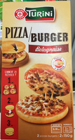 Pizza burger saveur bolognaise x 2