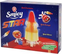 Glace fusée smicy star