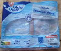 Filets de flétan du Groënland