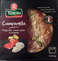 Pizza italienne jambon speck et mozzarella