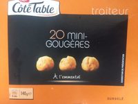 20 mini-gougères à l'emmental
