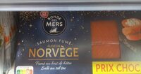 Saumon fumé Ronde des mers Norvège 10 tranches