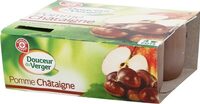 Compote pomme châtaigne