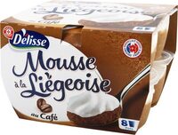 Mousses à la liégeoise au café x 8