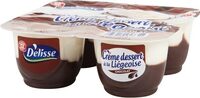 Crème dessert à la liégeoise au chocolat