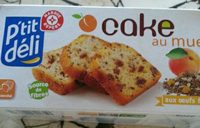 Cake au muesli et abricot