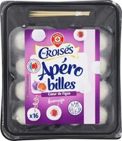 Billes de chèvre fourrées figue x 16
