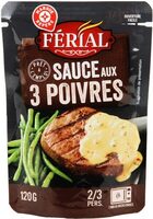 Sauce aux 3 poivres