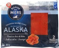 Saumon fumé sauvage Alaska x 2