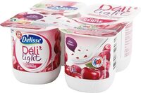 Deli'light yaourt cerise 0%