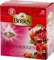 Thé noir fruits rouges x 20 sachets