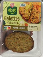 Galettes petits légumes
