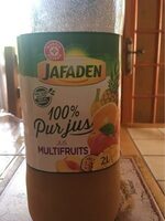 Jus de fruit Jafaden Pur jus multivitaliné 2L