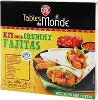 Kit pour crunchy fajitas