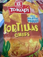 Tortillas Chips goût Fajitas Poulet
