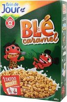 Blé soufflé au caramel