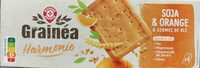 Biscuits aux germes de blé et soja orange
