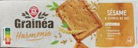 Biscuits aux germes de blé et sésame