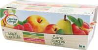 Spécialité de fruits multi variétés sans sucres ajoutés