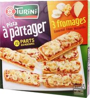 Pizza à partager 3 fromages