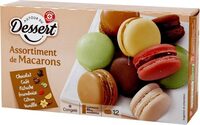 Assortiment de macarons x 12