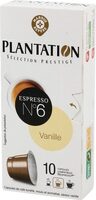 Capsules de café vanille x 10