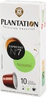 Capsules de café noisette x 10