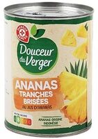 Ananas tranches brisées